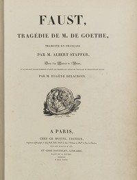 Book cover of "Faust [première partie]"