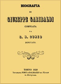 Book cover of "Biografia di Giuseppe Garibaldi"