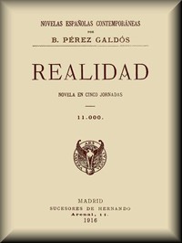 Book cover of "Realidad: Novela en cinco Jornadas"