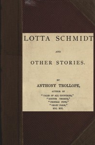 Book cover of "Lotta Schmidt, and Other Stories"