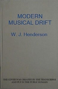 Book cover of "Modern Musical Drift"