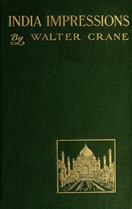Book cover of "India Impressions, With some notes of Ceylon during a winter tour, 1906-7."