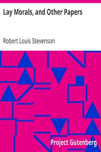 Book cover of "Lay Morals, and Other Papers"