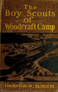 Book cover of "The Boy Scouts of Woodcraft Camp"
