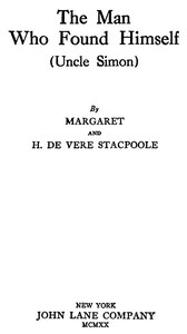 Book cover of "The Man Who Found Himself (Uncle Simon)"