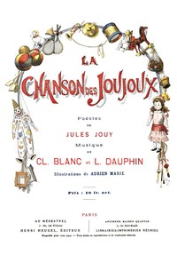 Book cover of "La chanson des joujoux"