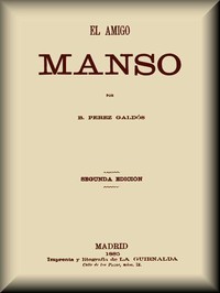 Book cover of "El amigo Manso"