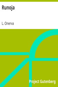 Book cover of "Runoja"