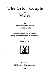 Book cover of "The Orloff Couple, and Malva"