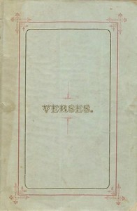 Book cover of "Verses"