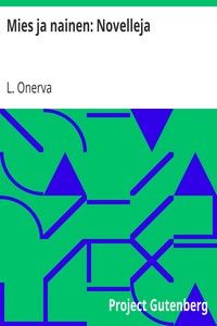 Book cover of "Mies ja nainen: Novelleja"