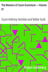 Book cover of "The Memoirs of Count Grammont — Volume 01"