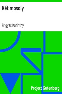 Book cover of "Két mosoly"