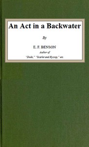 Book cover of "An Act in a Backwater"