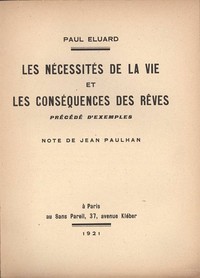 Book cover of "Les nécessités de la vie et les conséquences des rêves, précédé d'exemples"