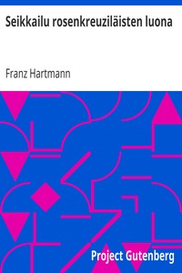 Book cover of "Seikkailu rosenkreuziläisten luona"