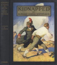 Book cover of "Kidnapped (Illustrated) - Being Memoirs of the Adventures of David Balfour in the Year 1751"