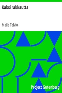 Book cover of "Kaksi rakkautta"