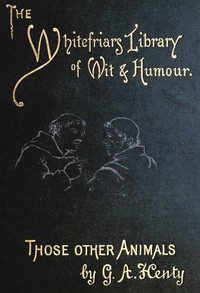 Book cover of "Those Other Animals"