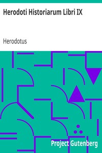Book cover of "Herodoti Historiarum Libri IX"