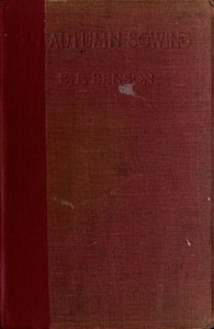 Book cover of "An Autumn Sowing"