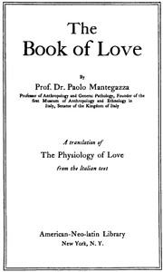 Book cover of "The Book of Love"