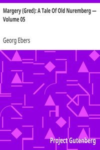 Book cover of "Margery (Gred): A Tale Of Old Nuremberg — Volume 05"