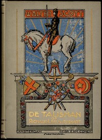 Book cover of "De Talisman; of, Richard Leeuwenhard in Palestina"