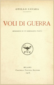 Book cover of "Voli di guerra: Impressioni di un giornalista pilota"