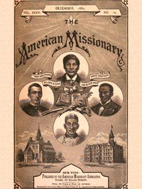 Book cover of "The American Missionary — Volume 36, No. 12, December, 1882"