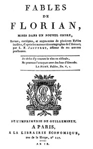 Book cover of "Fables de Florian"