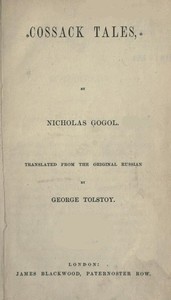 Book cover of "Cossack Tales"