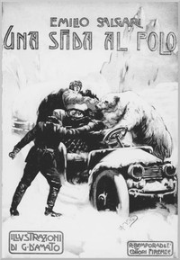 Book cover of "Una sfida al Polo"