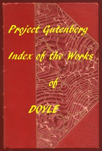 Book cover of "Index of the Project Gutenberg Works of Arthur Conan Doyle"