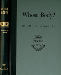 Book cover of "Whose Body? A Lord Peter Wimsey Novel"