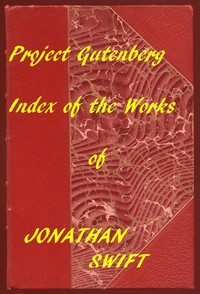Book cover of "Index of the Project Gutenberg Works of Jonathan Swift"