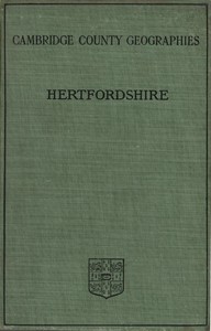 Book cover of "Hertfordshire"