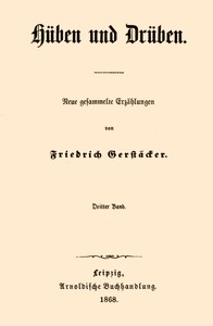 Book cover of "Hüben und Drüben; Dritter Band (3/3) - Neue gesammelte Erzählungen"