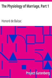 Book cover of "The Physiology of Marriage, Part 1"