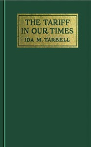 Book cover of "The Tariff in Our Times"
