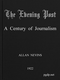 Book cover of "The Evening Post: A Century of Journalism"