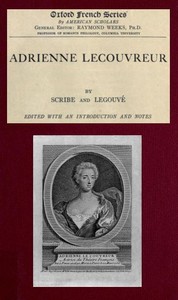Book cover of "Adrienne Lecouvreur"