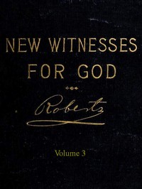 Book cover of "New Witnesses for God (Volume 3 of 3)"