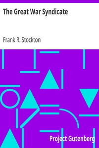 Book cover of "The Great War Syndicate"