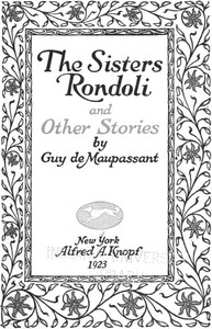 Book cover of "The Sisters Rondoli, and Other Stories"