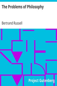 Book cover of "The Problems of Philosophy"