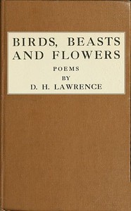 Book cover of "Birds, Beasts and Flowers - Poems by D. H. Lawrence"