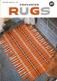 Book cover of "Crocheted Rugs"