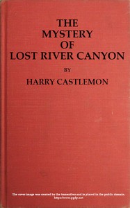 Book cover of "The Mystery of Lost River Canyon"