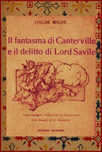 Book cover of "Il fantasma di Canterville e il delitto di Lord Savile"